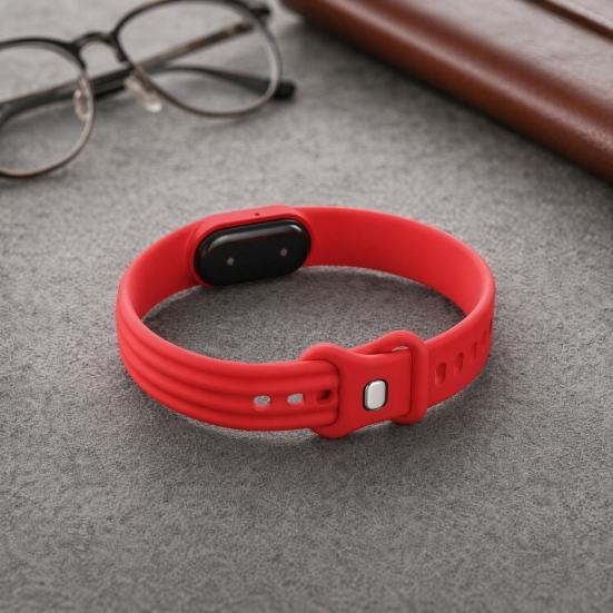 Jijijing Silicone Band for Google Fitbit Air, Water Sweat Resistant Sport Band, Adjustable Fitness Tracker Strap Replacement