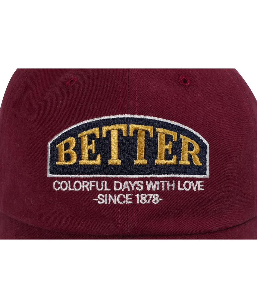 CPGN STUDIO Better Ball Cap Burgundy