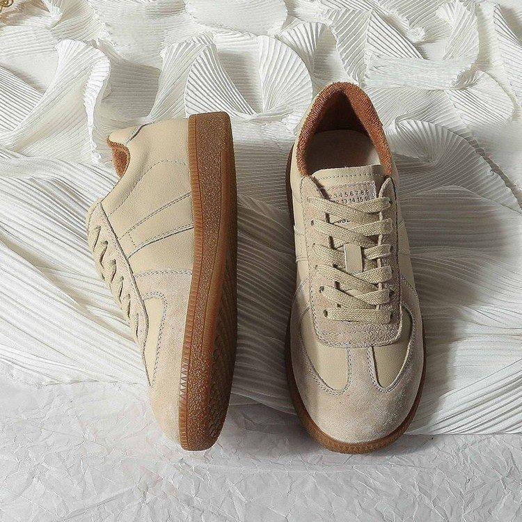 Koreanische Version von Außenhandel Hot Cricket Schuhe Damen 2025 Frühling und Herbst neu dicksohlige schwarz-weiße Panda kleine weiße Schuhe vielseitig br