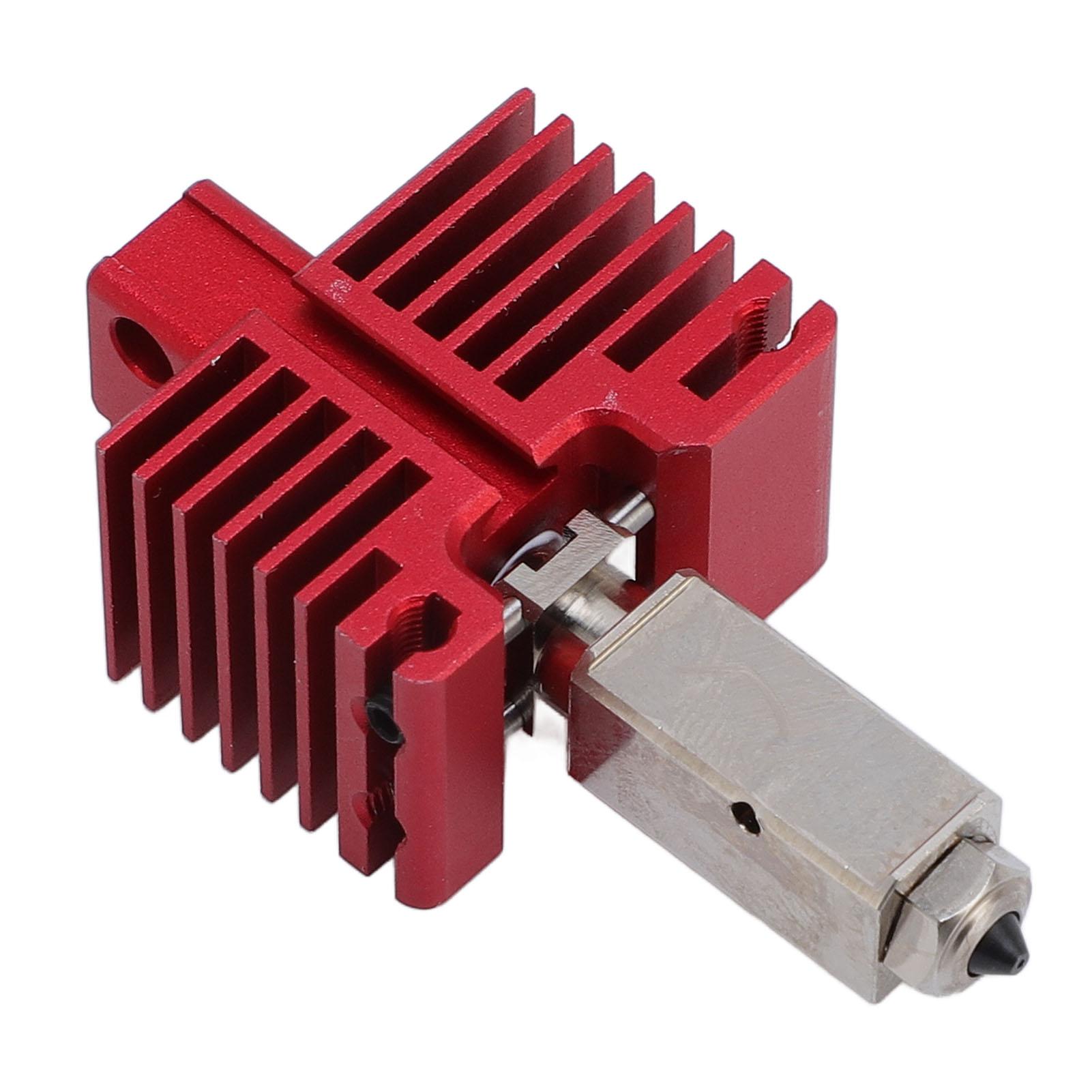 

Extruder Hotend Kit 0.4MM Detachable Hardened Steel Nozzle 60W Ceramic Heater Thermistor Wire Hot