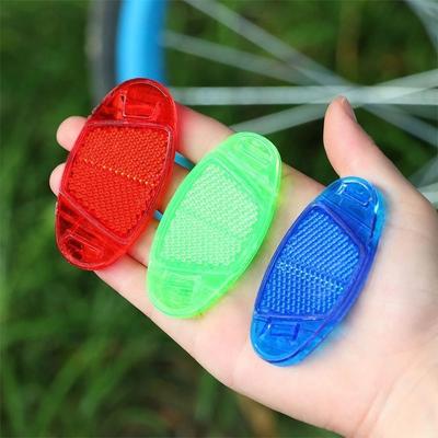 Lights Bike Spoke Reflector Spoke Reflective Sheet Wheel Rim Reflective Bicycle Flashing Light