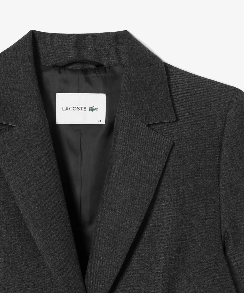 LACOSTE Women'S Wool Blended Slim Jacket Bf732E-56N 050
