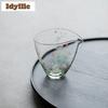 250ml Blühende Blume Wassertropfen Glas Teekanne Gießen Tee Cha Hai Spender Gerechtigkeitsbecher Puer Fair Becher Geschirr Zubehör