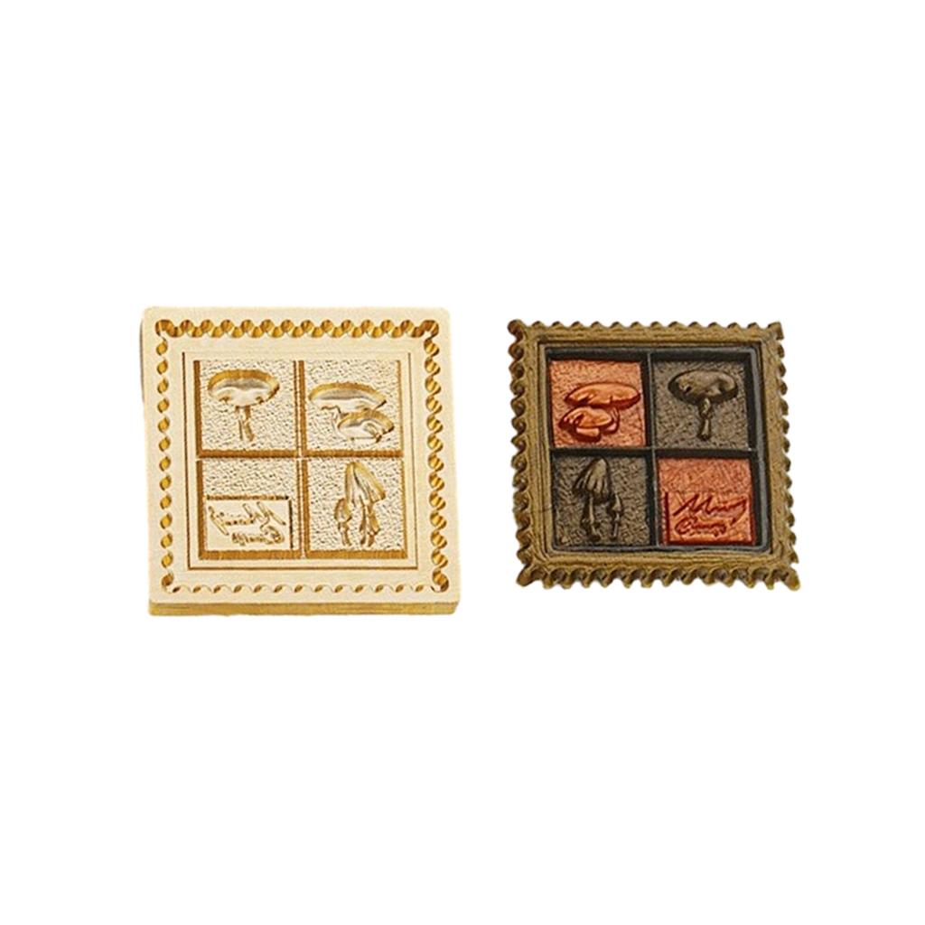 Wax Seal Stamp Brass Head Butterfly Flower Sealing Wax Stamp for Envelope Wedding Birthday Invitations Card Scrapbooking