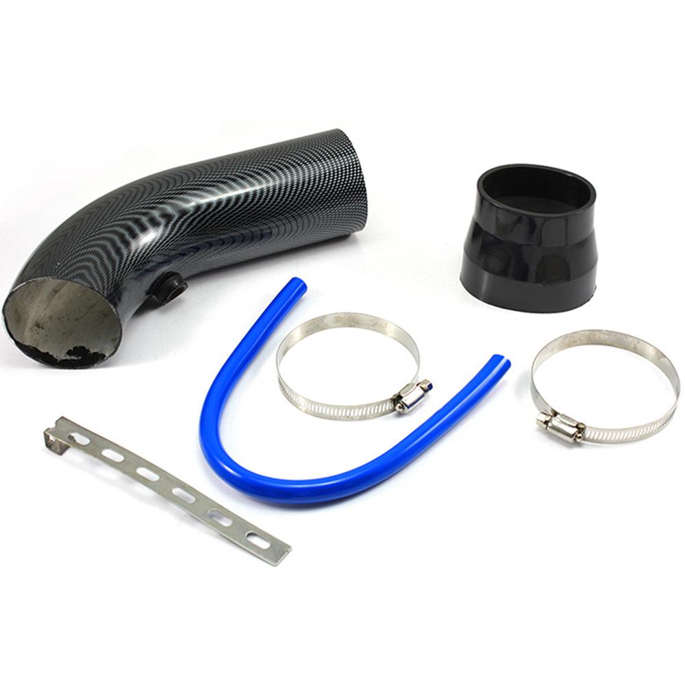 Tubo Universale 3 pollici 76mm per Presa d'Aria Condotti d'Aria Fredda Tubi Kit Sistema di Aspirazione Aria Fredda per Auto in Alluminio Tubo di Induzione Turbo