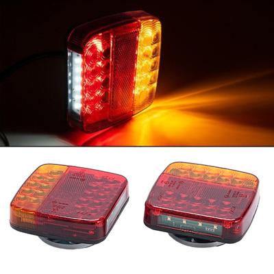 LED Magnetic Towing Tail Lights Wireless LED Trailer Lights Kit High Lumens Super Bright IP67 Waterproof Car Rear Lights