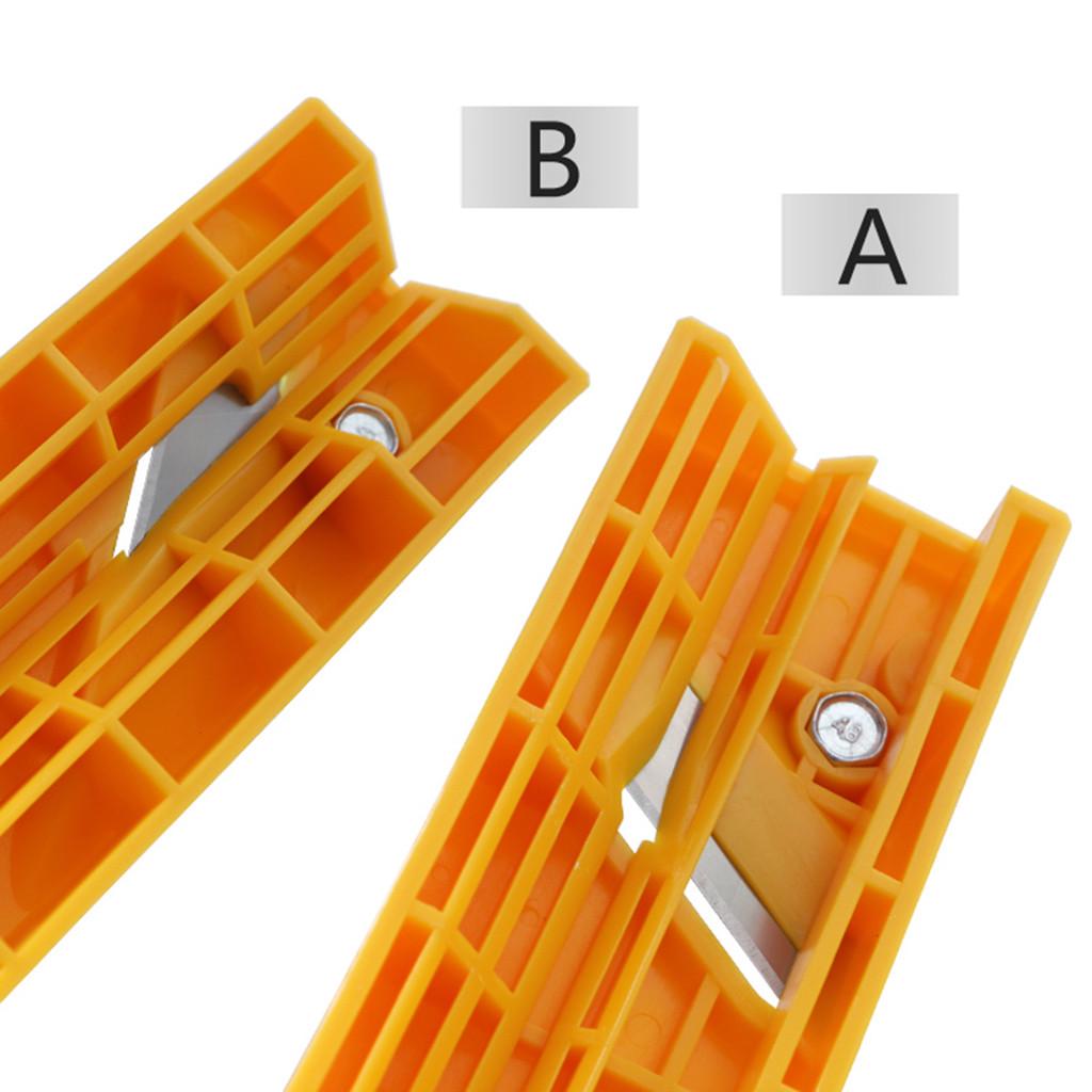 Plasterboard Planing Tool Flat Square Drywall Edge Chamfer Woodworking Hand Tool