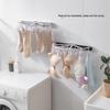 Foldable Wall-Mounted Hole-Free Clothes Drying Rack for Socks