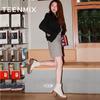 Tianmeiyi Women's Plush Lined Chelsea Boots