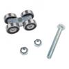 Deep Groove Bearings 4-Wheel Trolley Heavy-Duty Trolley