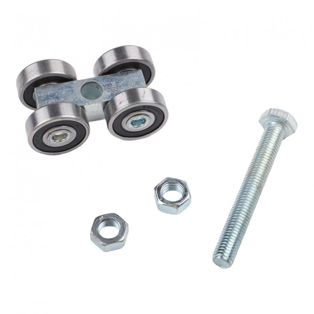 Deep Groove Bearings 4-Wheel Trolley Heavy-Duty Trolley