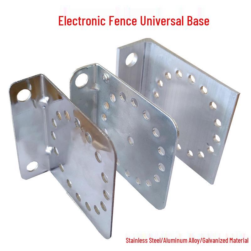 Universal Pulse Fence Post Base - Stainless Steel, Aluminum, Galvanized