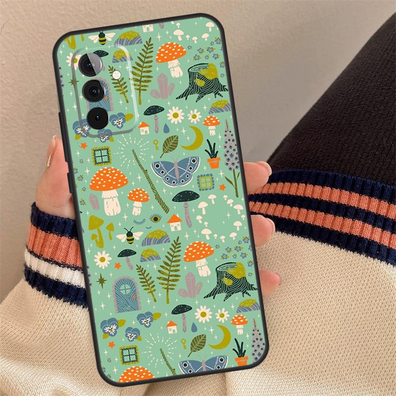Mushroom Forest Cover For Samsung Galaxy A12 A13 A14 A54 A53 A52 A34 A33 A32 A24 A23 A22 A51 A71 Phone Case