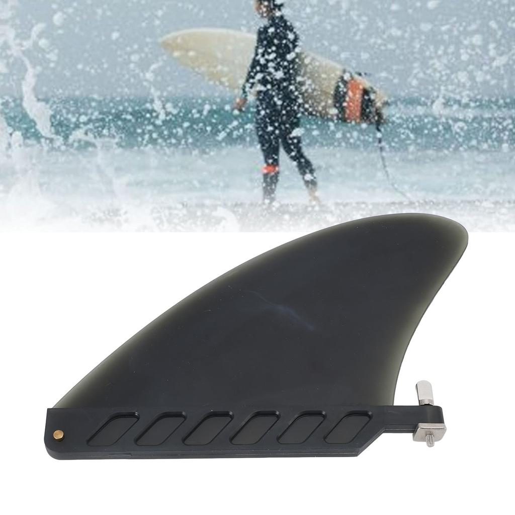 4.6in Surfboard Fin TPU Lightweight Enhanced Control Stylish Look Paddle Board Replacement Fin for L