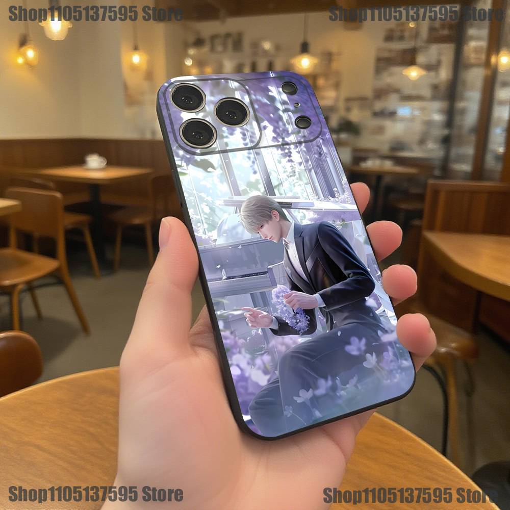 Love and Deep Space Xavier Phone Case For iPhone 17,16,15,14,13,12,11,Pro,XS,Max,XR,Plus,E,SE4,Mini Black Soft Cover