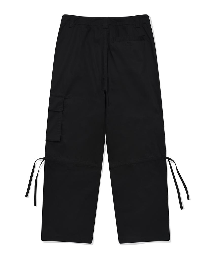 FALLETT Big Pocket Cargo Pants Black
