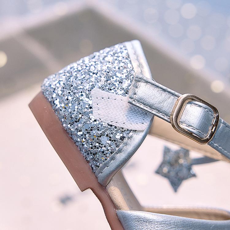 2026 Little Princess Pink Crystal Shoes - Sparkly Autumn Flats for Girls