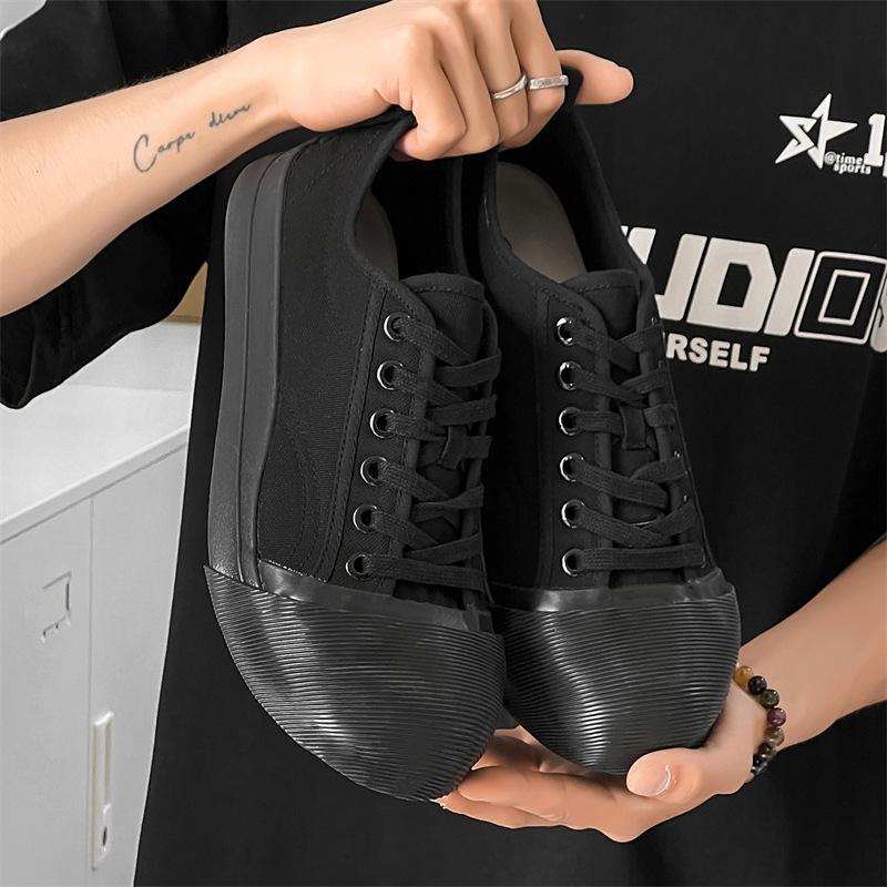 

Пара обуви мужская летняя мужская обувь повседневная обувь 2024 новая нишевая большая парусиновая обувь мужская Douyin тот же стиль 44