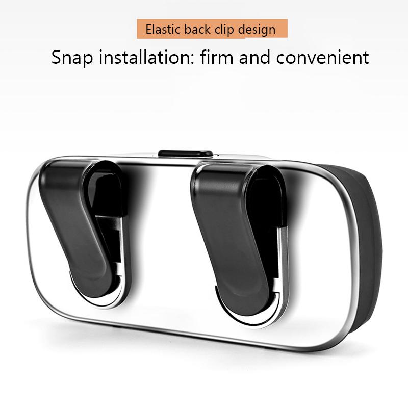 Naciśnij Przycisk Pudełko na Okulary Samochodowe Uchwyt na Okulary na Osłonie Przeciwsłonecznej Wewnętrzna Miękka Tkanina Odporna na Zarysowania Wstrząsoodporne Etui do Przechowywania Okularów