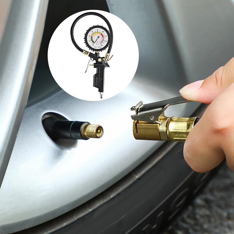 Indicator de presiune a anvelopelor de mașină Indicator de dezumflare a anvelopei Indicator de măsurare a presiunii pentru umflarea anvelopelor automate Detector de contor de înaltă precizie