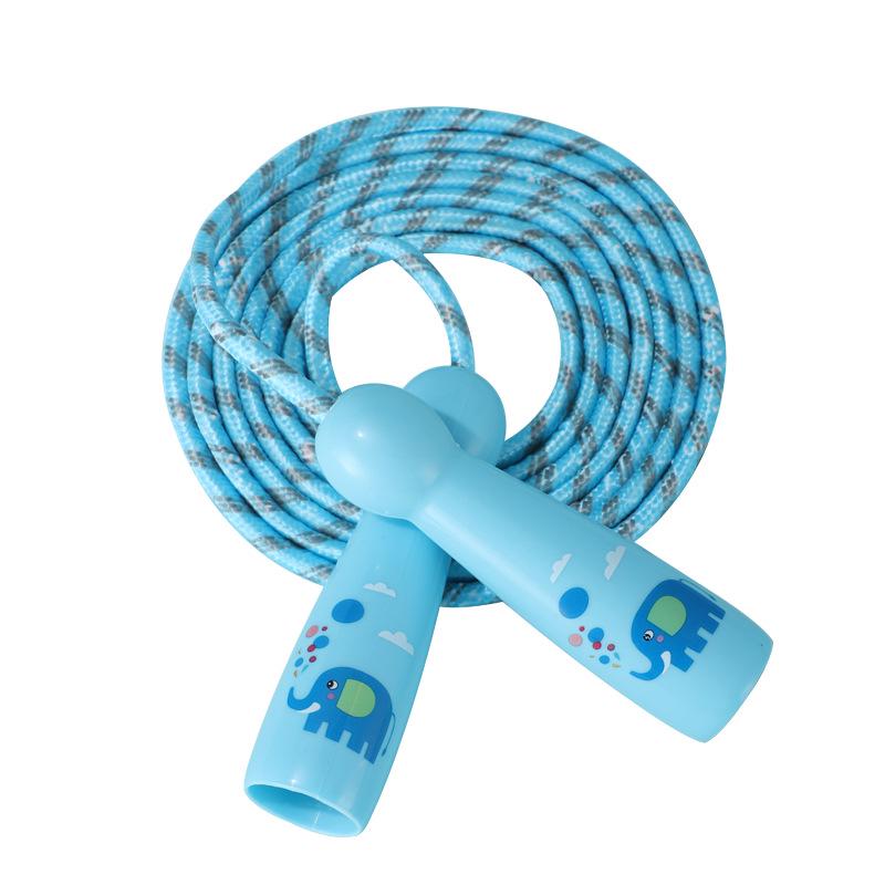 Colorful Adjustable Skipping Rope for Kids - Non-Knotting Design for Kindergarten & Elementary Students