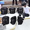 6Pcs/Set Knee&Elbow&Palm Skateboard Protection Gear Safety Breathable Inline Skating Protector Cycling Thicken