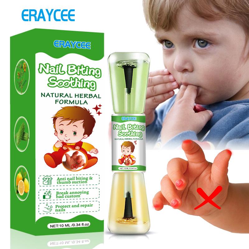 

ERAYCEE Горький лак для ногтей от обкусывания для детей - Останавливает обкусывание ногтей