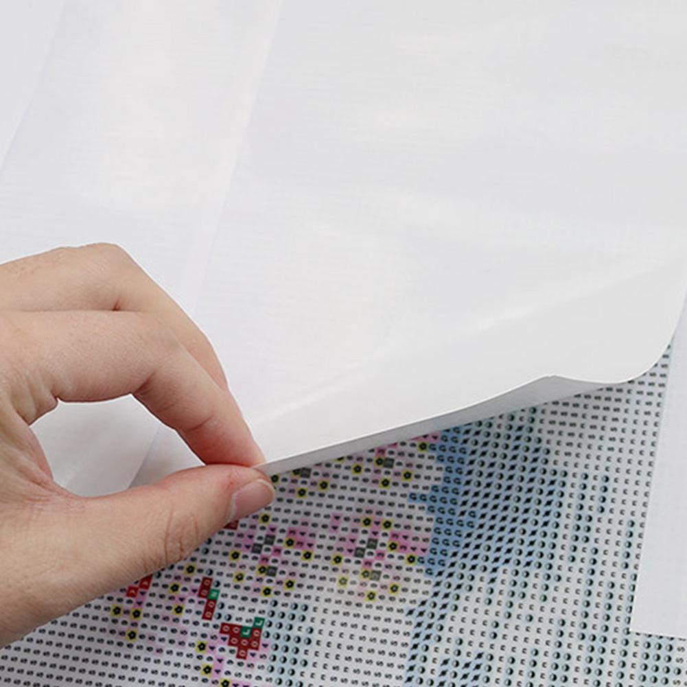 10/20/50pcs Diamond Mosaic Protective Films Non-stick Painting Cover Rhinestone Drawing Tools Replacement Accessories