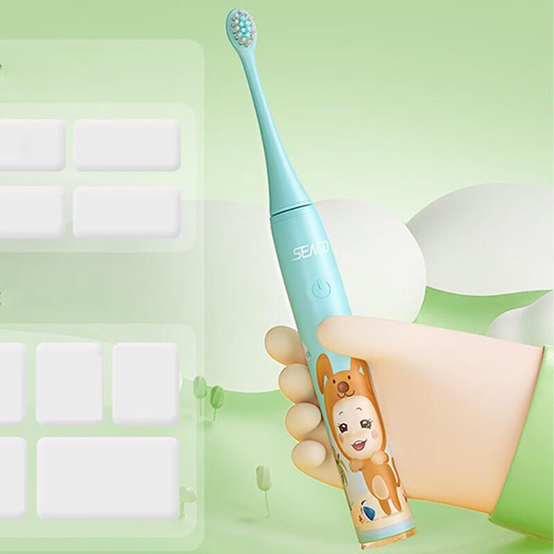 SEAGO SG-567 Rechargeable Sonic Electric Toothbrush for Kids 3-12