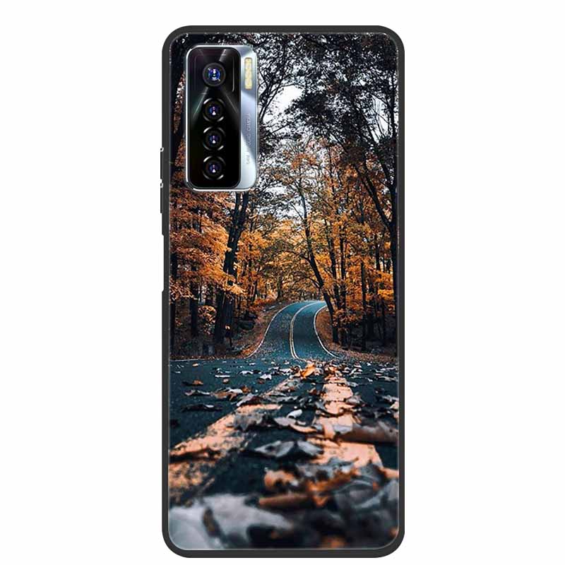For Tecno Camon 17 Pro Cases 17P 17 Soft TPU Silicone Phone Cover for Tecno Camon 17P Back Cover Bumper Fundas Camon17 CG7n Capa