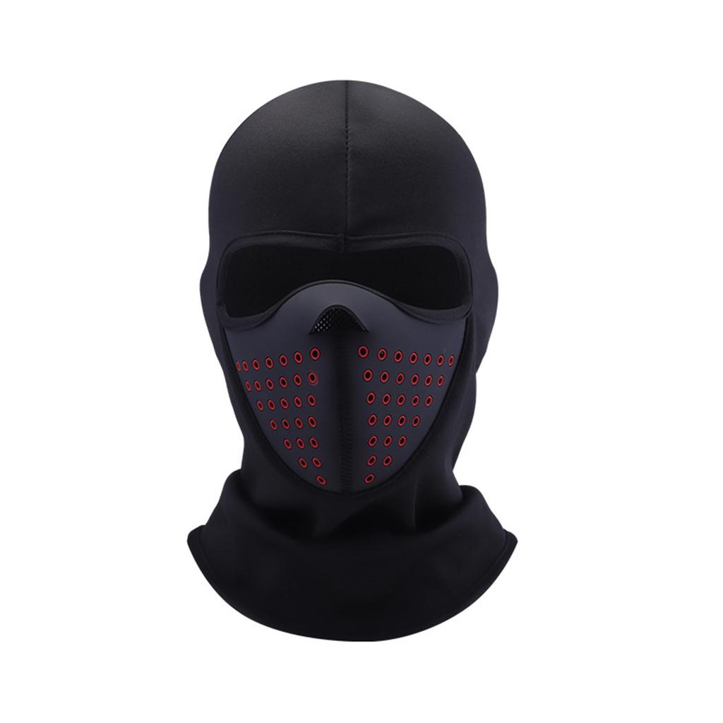 Motorcycle Face Mask: Breathable, Elastic, Warm, And Windproof, Suitable For Driving And Climbing.