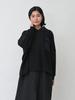 VINCENT NAVY Vincent Pocket Wide Pullover_Black