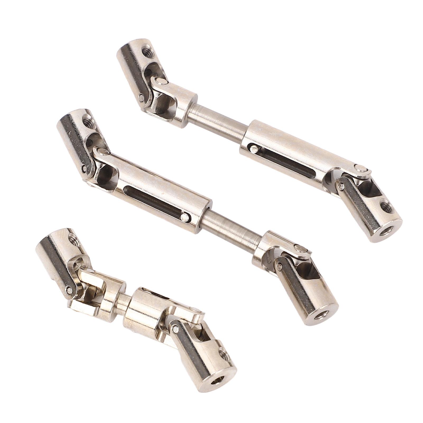 

Комплект карданних валів RC, 3 шт., універсальний шарнір, повністю металевий карданний вал для WPL для MN D90