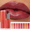 Waterproof Velvet Lipstick Moisturizing Red Brown Pink Lipsticks Hydrating Rose Purple Lip Tint Nature Nude Lips Makeup Cosmetic