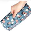 Foldable Women's Travel Wash Bag with Hanging Hook