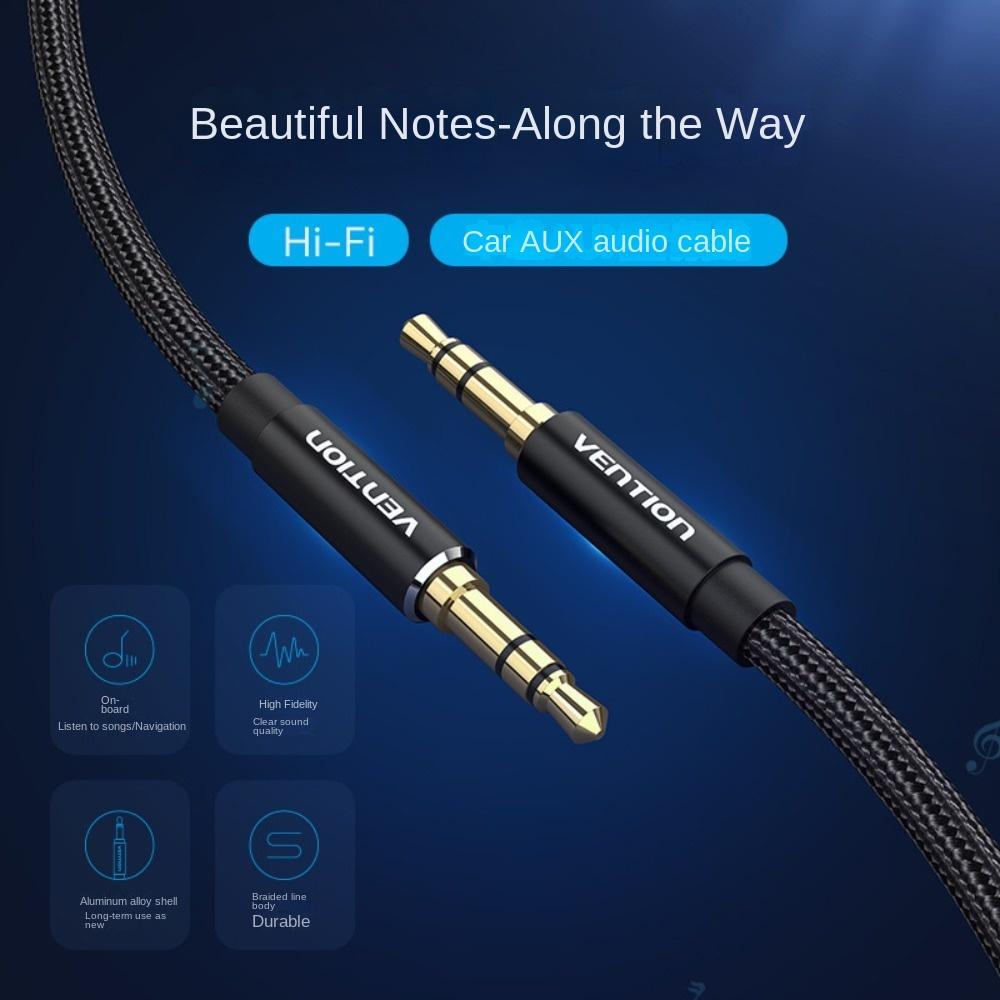 Aux 3.5mm Jack Audio Cable Audio Line Headphone Adapter Cable  For Headphones/Phone/Speaker/Tablet