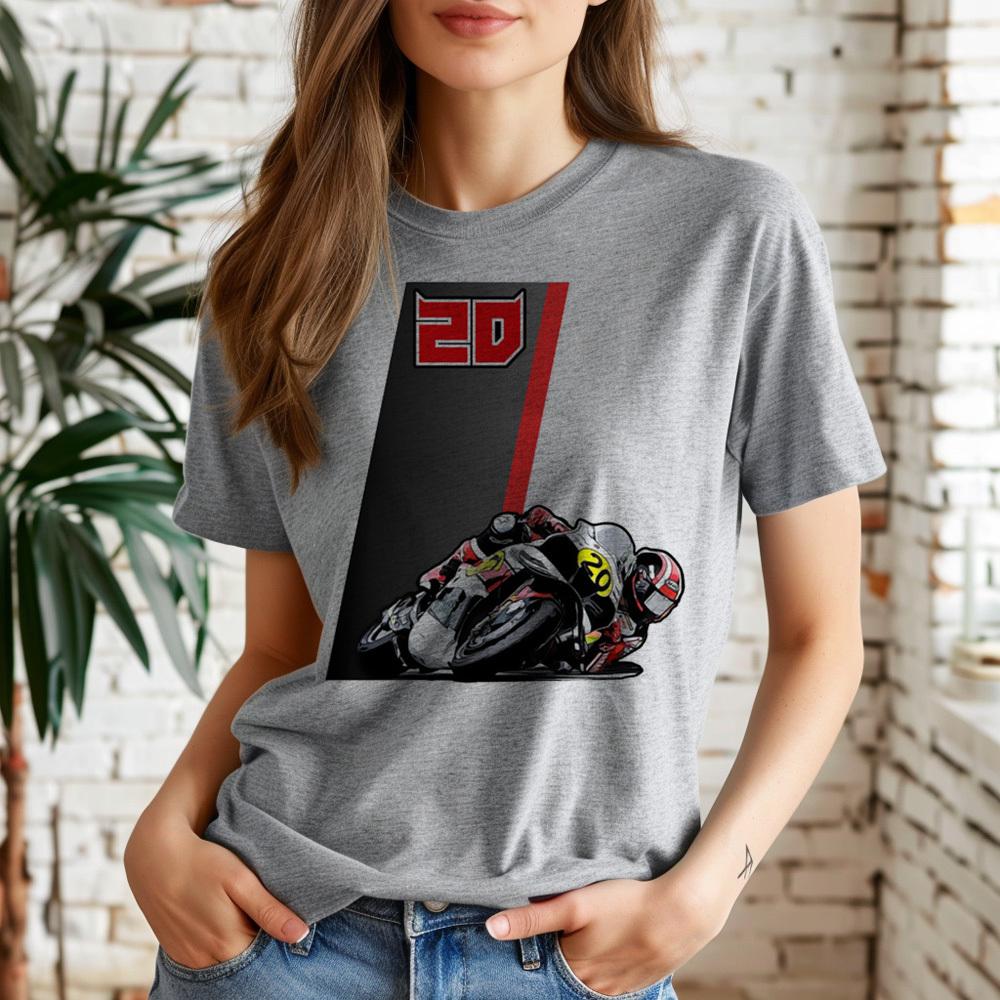 Fabio Quartararo T Shirt Female 80s Trendy Harajuku  Pastel 2000s Tshirt Grunge Hip Hop Pop Culture 2000s Women Comfortable