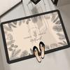 Thickened Bathroom Absorbent Floor Mat, Household Bathroom Door Mat, Non-slip Quick-drying Foot Pad, Door-to-door Mat Can Be Cut