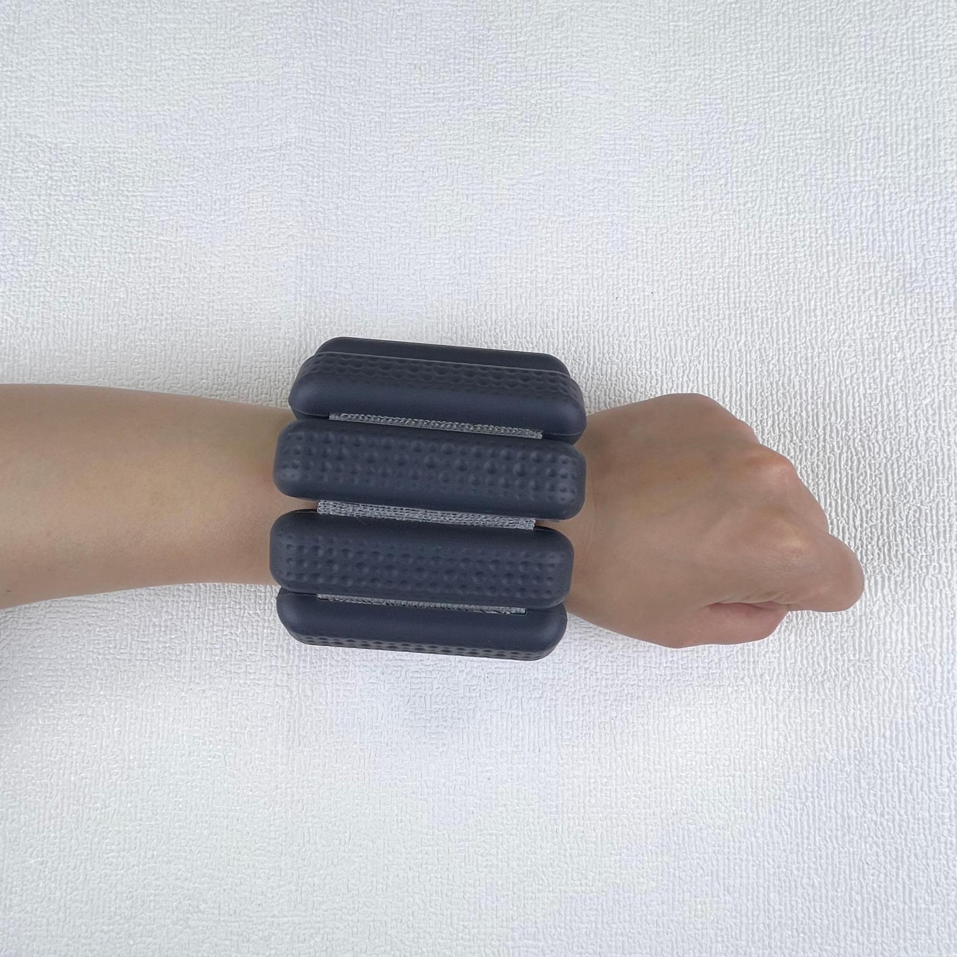 

Silicone Weighted Wristbands for Fitness, Yoga, Pilates - Unisex, 2lb Home Use 2 lb
