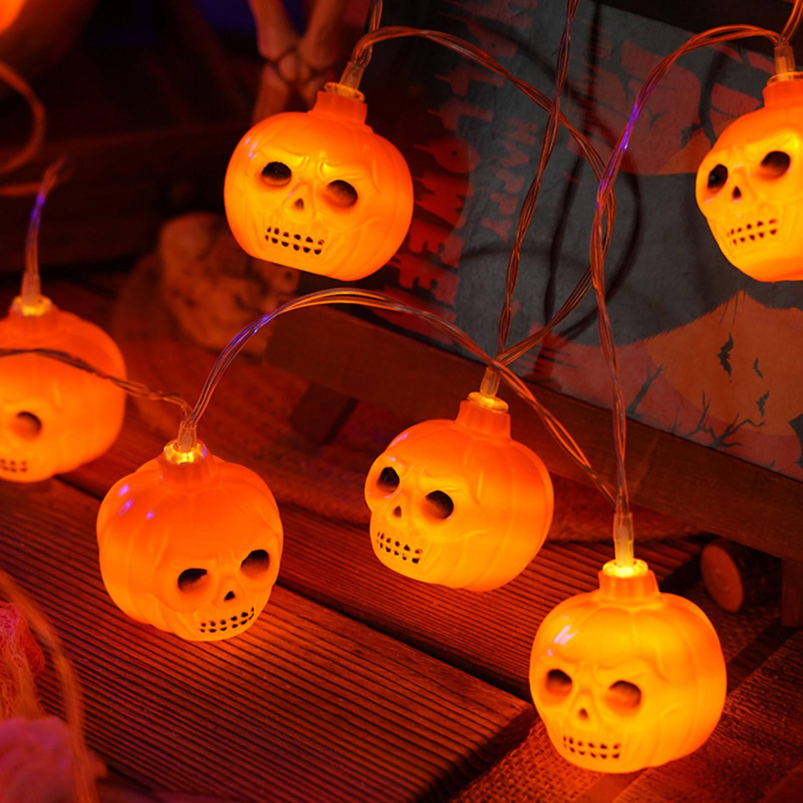 

Halloween PumpkinGhostLantern String, Luminous Decorative Items, Props, Gifts, Scene Arrangement One Size