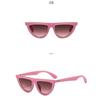 Women's sunglasses - unisex fashion half-moon cat eye sunglasses