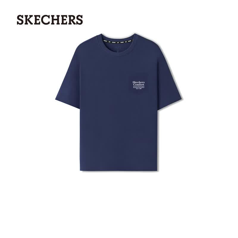 Skechers Men's Classic Knit Short-Sleeve T-Shirt