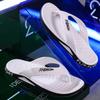 Men's Flip Flops, Durable for Summer Outings, Comfortable for Home Use, Non Slip, Fashionable and Trendy Men's Beach Shoes