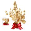Table Lucky Tree Decoration Lifelike Exquisite Fortune Tree Ornament with Hangtag for Spring