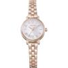 Angel Heart Flower Time Solar Watch Women's Sapphire Glass White Pearl Dial Stainless Steel
