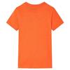 T-shirt pour enfants orange foncé 92/104/116/128/140