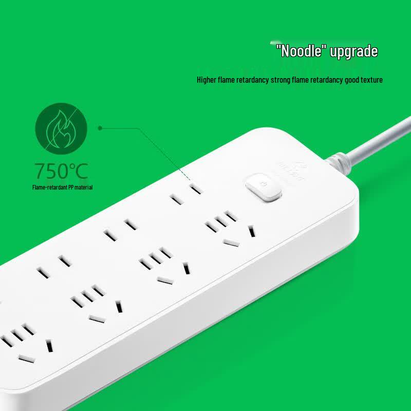 BULL 8-Outlet Power Strip with Master Switch, 3m