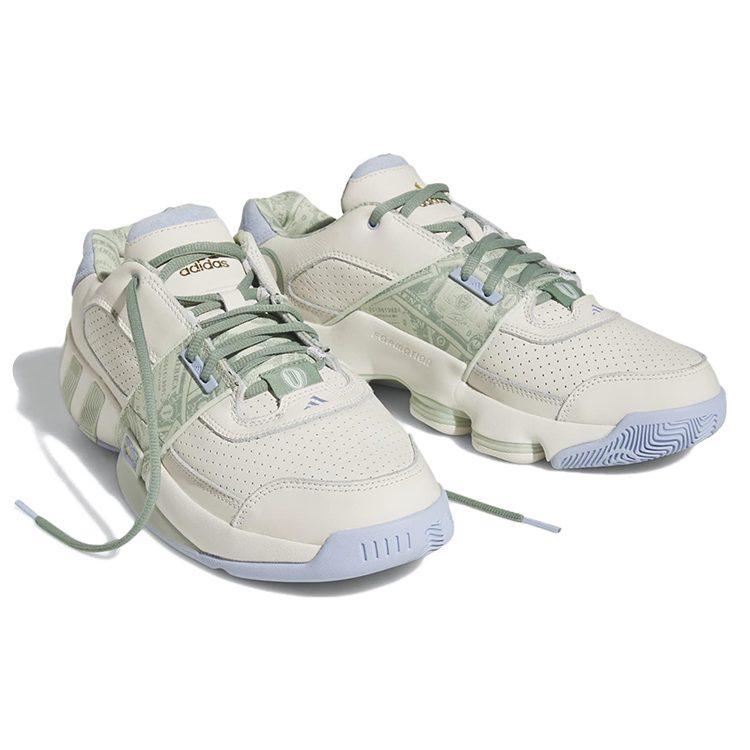 Adidas Agent Gil Restomod Leather Cushioning Slip Resistant Abrasion Resistant Coverage Support Low top FZ6214
