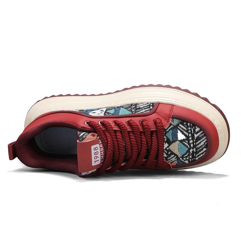 Fashion luxury Men's baseball shoes Platform Leather letter waterproof Male sneakers comfort non-slip Running shoes