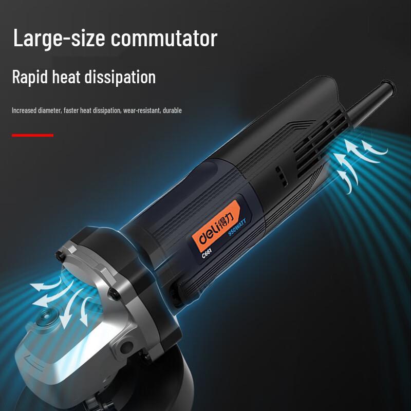 Deli Angle Grinder CN plug (adapter included)